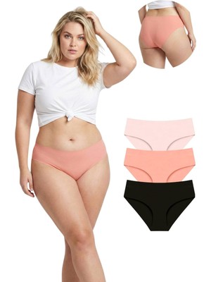 New Lilla 307 Kadın Dikişsiz Lazer Bato Külot Paketi