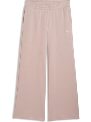 Puma Ess Wide Leg Pembe Kadın Eşofman Altı