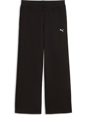 Puma Ess Wide Leg Siyah Kadın Eşofman Altı