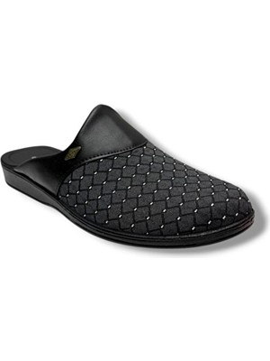 Esem Akınal Bella 3245 M 0012 Erkek Ev ve Damat Terliği Siyah