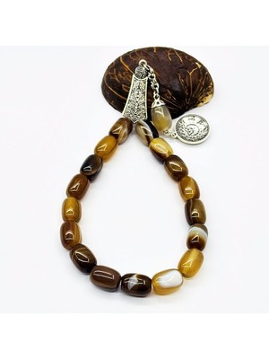 Tesbih Pasajı Kapsül Kesim Hareli Doğal Taş Efe Maskot Tesbih