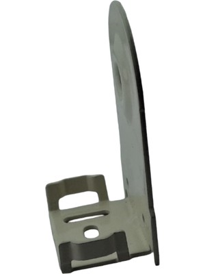 MorPerde Geniş Kasa Metal Krem Boyalı Yuvarlak Delikli Ayak