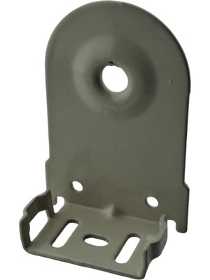 MorPerde Geniş Kasa Metal Krem Boyalı Yuvarlak Delikli Ayak