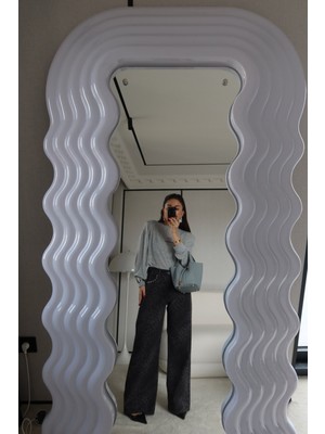 Özge Özgenç Leopar Desen Taş Baskılı Jean