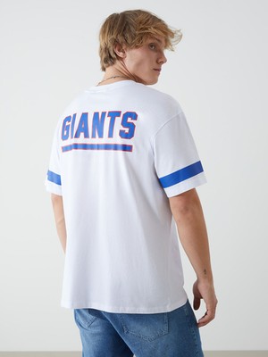 Lc Waikiki Yeni Sezon Bisiklet Yaka Baskılı Penye Erkek Tişört