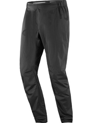 Salomon Bonatti Waterproof Unisex Siyah Koşu Pantolonu