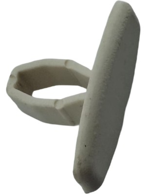 MorPerde Stor Perde Altıgen Krem Etek Çıta Tıpası