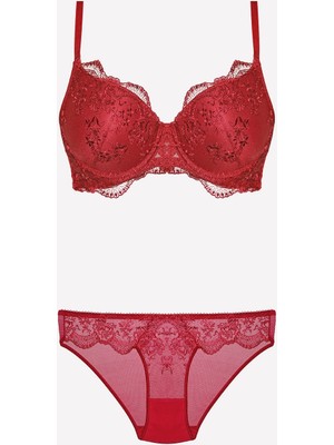 Daniska Nurteks 4385 Dantelli Sütyen Takımı