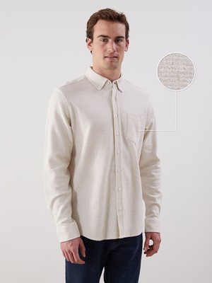 Lc Waikiki Yeni Sezon Regular Fit Uzun Kollu Erkek Dokulu Gömlek