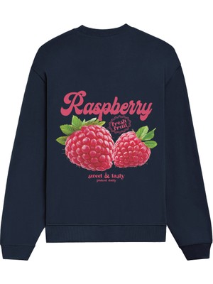 The Lucid Lab Raspberry Oversize Sweatshirt - Lacivert