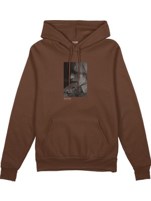 The Lucid Lab Brian Jones London 1966 Oversize Hoodie - Kahverengi