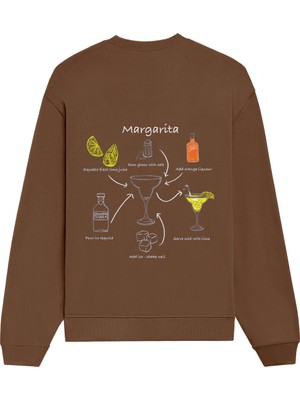 The Lucid Lab Margarita Oversize Sweatshirt - Kahverengi
