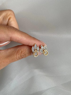 Asteria Jewelry Mg Tasarım Pati Küpe