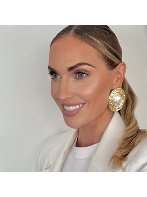 Asteria Jewelry Büyük Mng Model Küpe