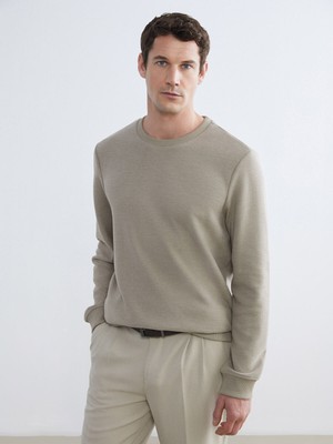 Lc Waikiki Yeni Sezon Bisiklet Yaka Erkek Sweatshirt