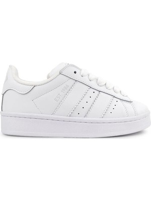 Cool Ravan Unisex Sneaker Spor Ayakkabı Beyaz