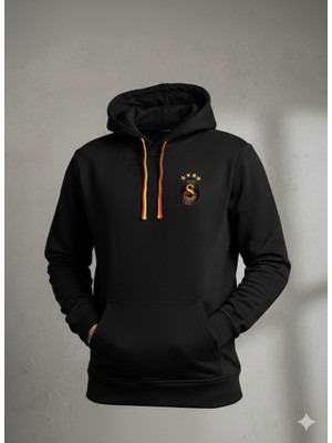 Galatasaray Siyah Renk SWEATSHİRT1905 Galatasaray Lisanslı
