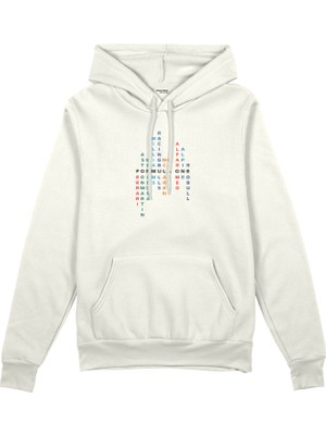 The Lucid Lab Formula 1 Teams Oversize Hoodie - Beyaz