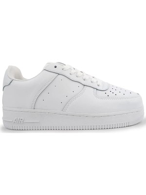 Cool Pekin Unisex Sneaker Spor Ayakkabı Beyaz