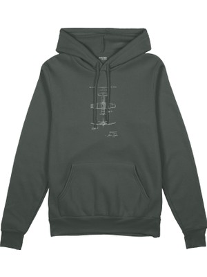 The Lucid Lab F4U Corsair  Oversize Hoodie - Antrasit