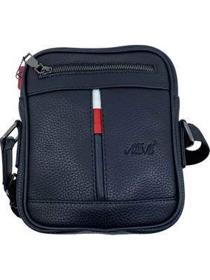 Elit Suni Deri Evrak Çantası Siyah