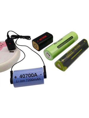 Powermaster PM-29723 4.2V 1A Manyetik USB Şarj Kablosu Büyük Lityum Piller Için Portatif Şarj Çözümü