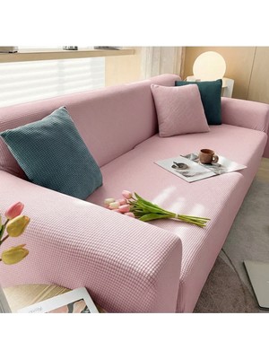 KUTLALE Likralı Pitikare Desen 3 Kişilik (1 Adet) Koltuk, Kanepe, Çekyat Örtüsü, Streç, Esnek, Lastikli, Koltuk Kılıfı