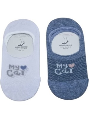 Katamino Kız Çocuk 2'li Babet Çorap