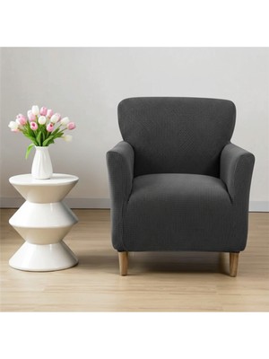 KUTLALE Likralı Pitikare Desen Tek Kişilik (1 Adet) Koltuk Örtüsü, Streç, Esnek, Lastikli, Koltuk Kılıfı