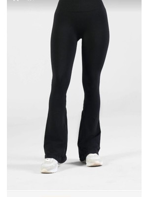 BBS Seamless Boru Paça Yüksek Bel Toparlayıcı Spor Tayt