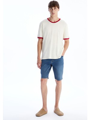 Lc Waikiki Yeni Sezon Slim Fit Erkek Jean Şort