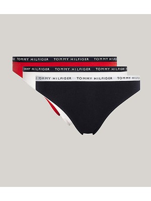 Tommy Jeans Kadın 3'lü Bikini Külot Seti