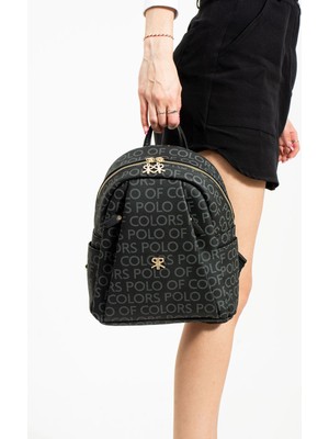 Gp Gues Polo Polo Kadın 9 Bölmeli Sırt Çantası