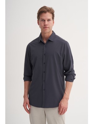 Cazador Erkek Uzun Kol Gömlek 20480 Antrasit
