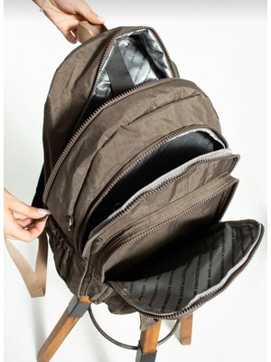 Mega Çanta Unisex Okul Çantası Büyük Boy Çok Bölmeli Su Geçirmez Sırt Çantası