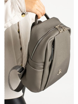 Mega Çanta Kadın Orijinal 9 Bölmeli Lacoste Sırt Çantası