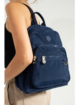 Mega Çanta Maga Lacivert Unisex Kipling Günlük Sırt Çantası