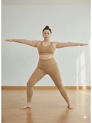 Bitangosu Yüksek Bel Tayt