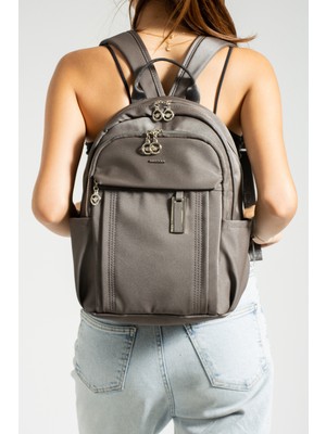 MEGA Kadın Paraşut Kumaş Orta Boy Sırt Çantası