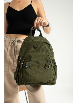 Mega Çanta Maga Yeşil Unisex Kipling Günlük Sırt Çantası