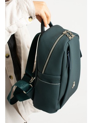 Mega Çanta Kadın Orijinal 9 Bölmeli Lacoste Sırt Çantası