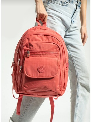 Mega Çanta Okul Çantası Mega Büyük Boy Çok Bölmeli Günlük Sırt Çantası