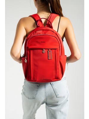 MEGA Kadın Paraşut Kumaş Orta Boy Sırt Çantası