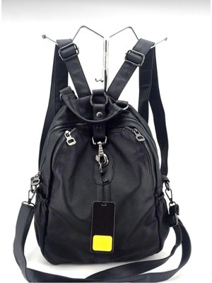 Mega Çanta Mega Kadın Çok Bölmeli Sırt Çantası