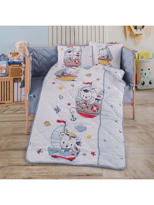 Clasy Bebek Uyku Seti Teddys Mavi