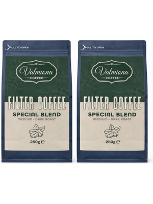 Valmiona Öğütülmüş Filtre Kahve 500G – Special Blend Medium Dark Roast
