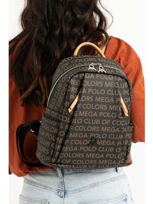 Mega Çanta Kadın Orijinal 9 Bölmeli Sırt Çantası