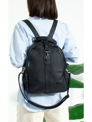 Just Polo Kadın Lacivert Sırt Çantası