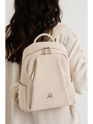 Mega Çanta Kadın Orijinal 9 Bölmeli Lacoste Sırt Çantası