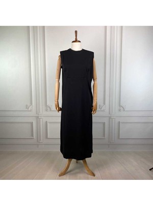 Mersha Collection Mersha Sıfır Kol Astar Emzirme Elbisesi - Lohusa Içlik - Emzirme Içlik